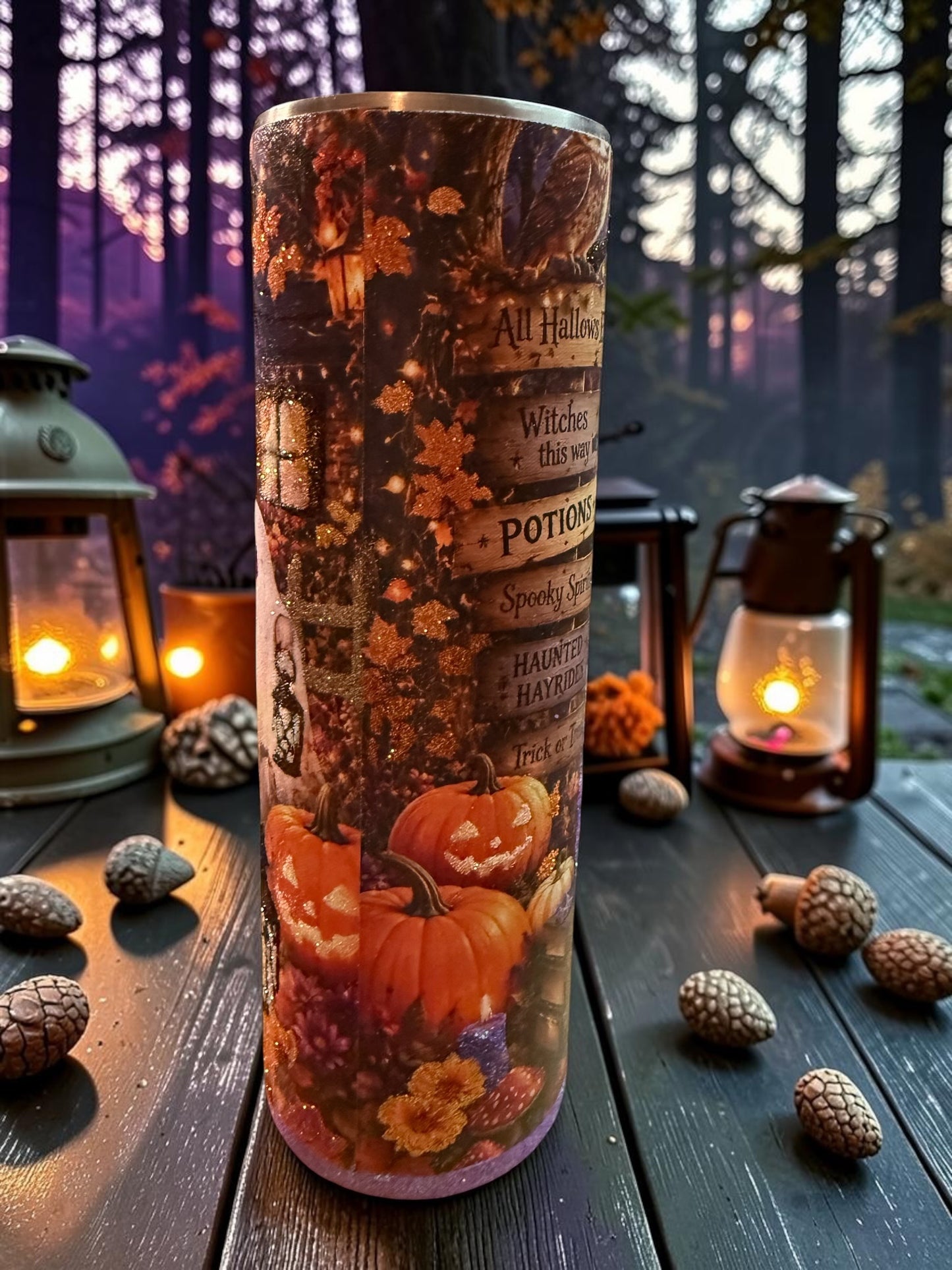 Halloween Themed With Glow Accents