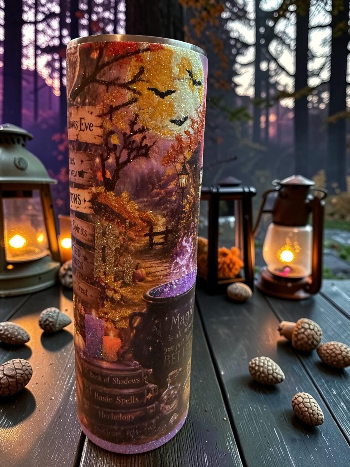 Halloween Themed With Glow Accents