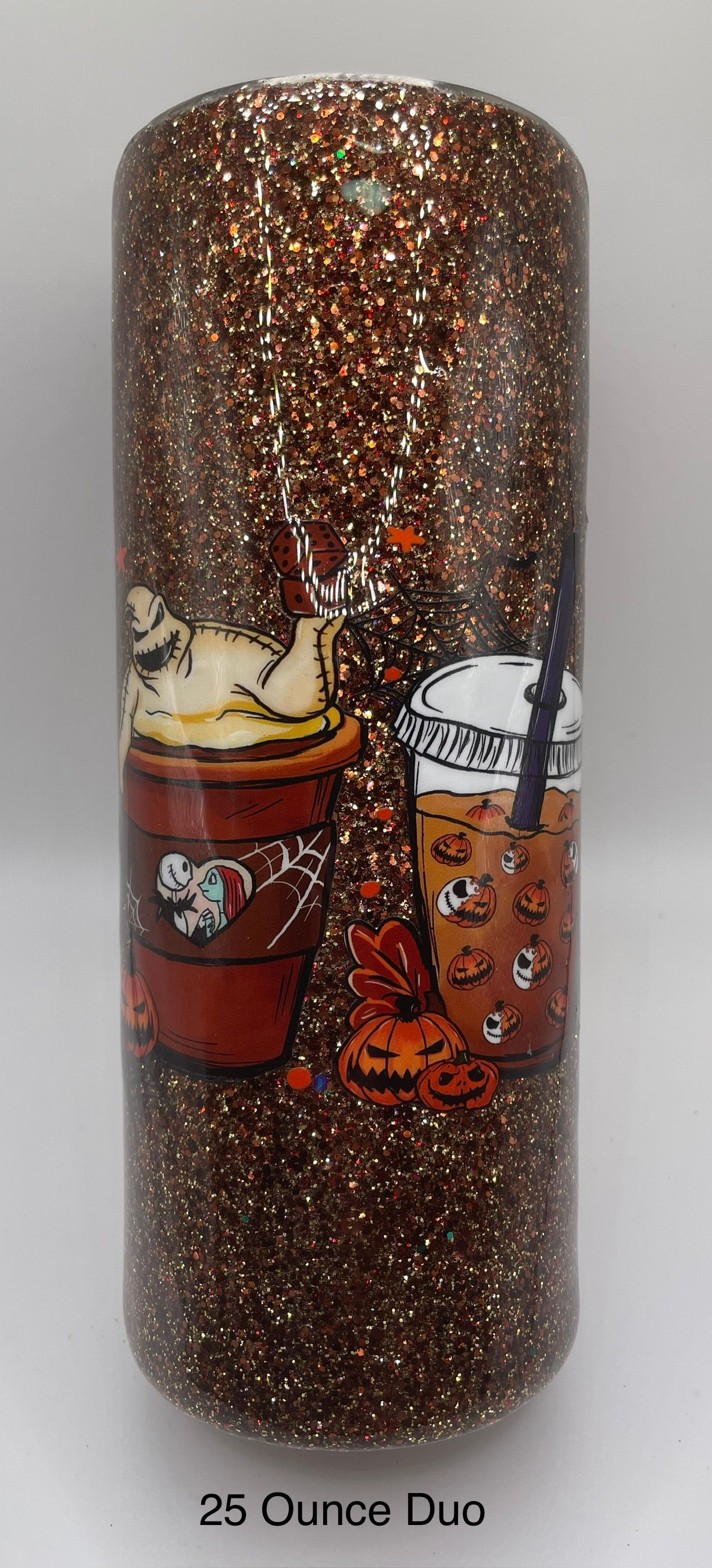 Halloween Coffee Wrap 25 Ounce Duo Lid