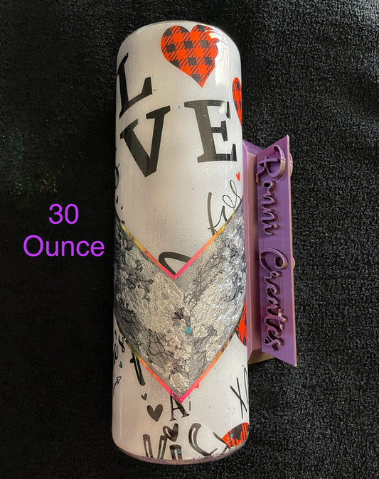 30 Ounce Love Lacey V Design