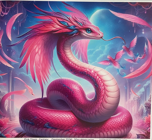 Pink fantasy Snake 30 Ounce